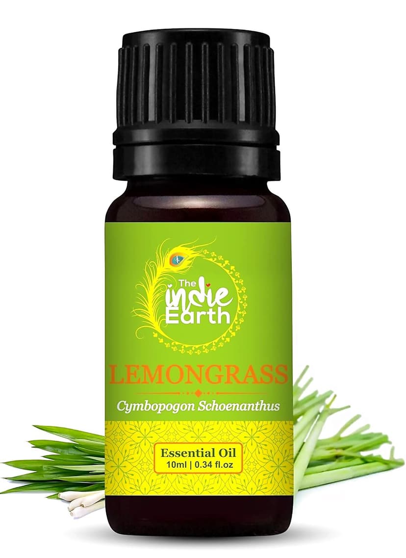 The Indie Earth Lemongrass Essential Oil