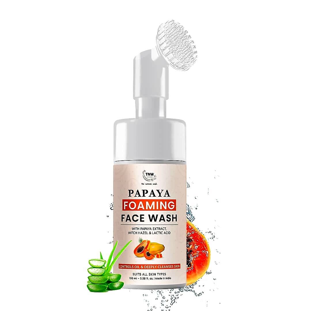The Natural Wash Papaya Foaming Face Wash