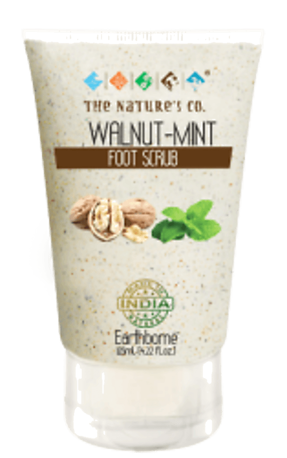 The Nature's Co Walnut - Mint Foot Scrub