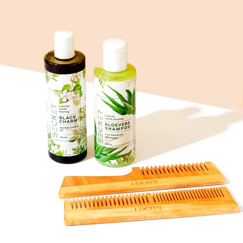 The Secret Hair Care Anti Dandruff kit