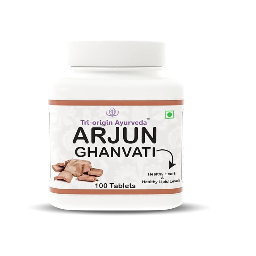Tri -Origin Ayurveda Arjunghan Vati