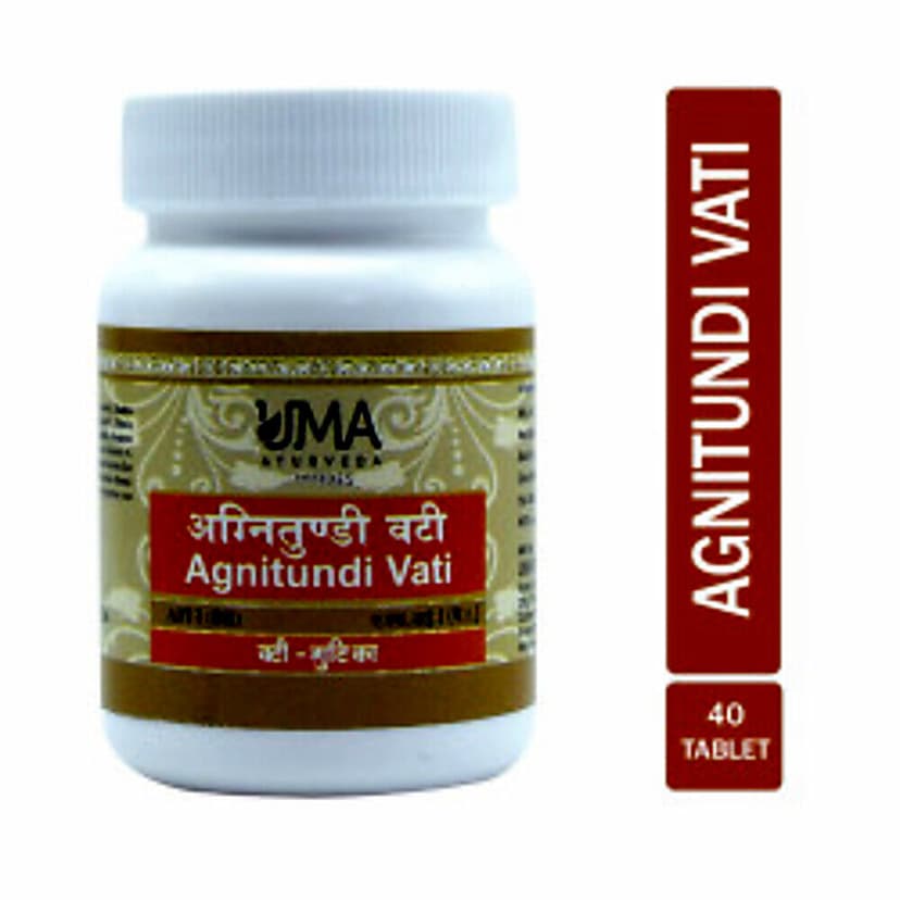 Uma Ayurveda Agnitundi Vati Tablets