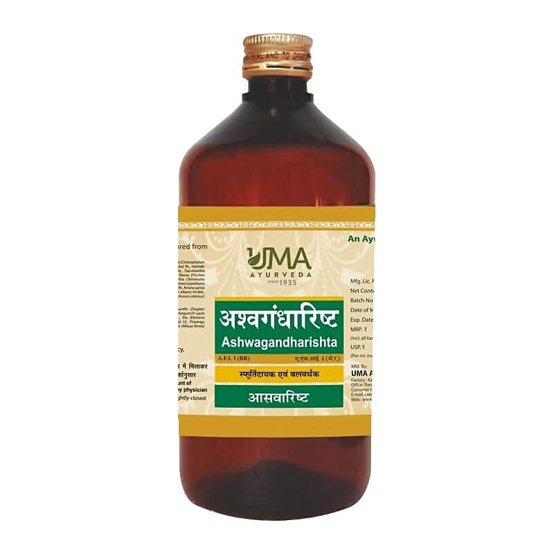 Uma Ayurveda Ashvagandharishta Syrup