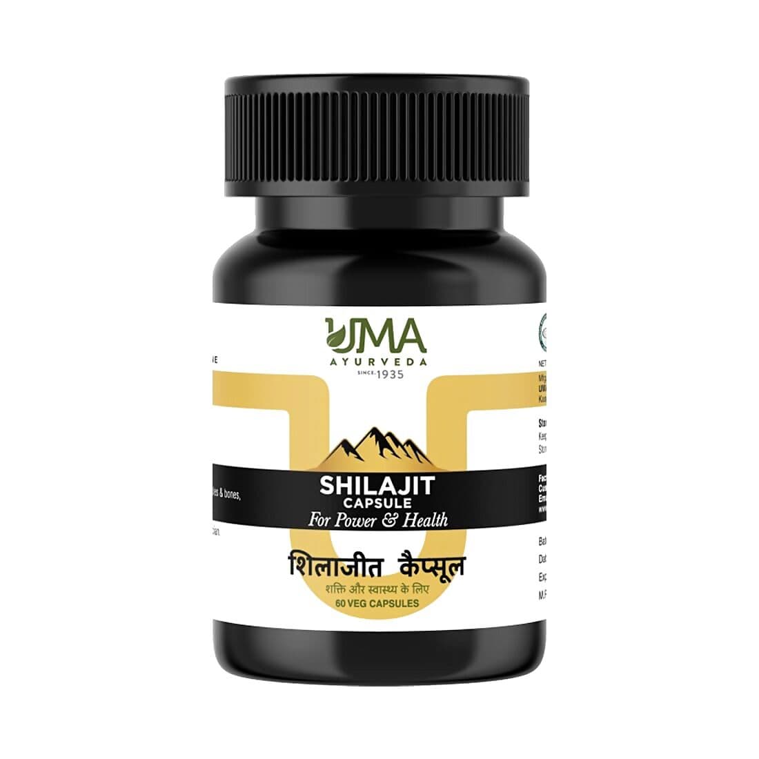 Uma Ayurveda Shilajit Capsule