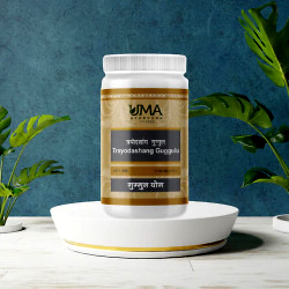 Uma Ayurveda Trayodashanga Guggulu Tablets