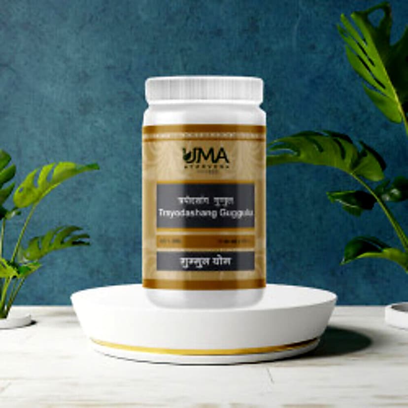 Uma Ayurveda Trayodashanga Guggulu Tablets
