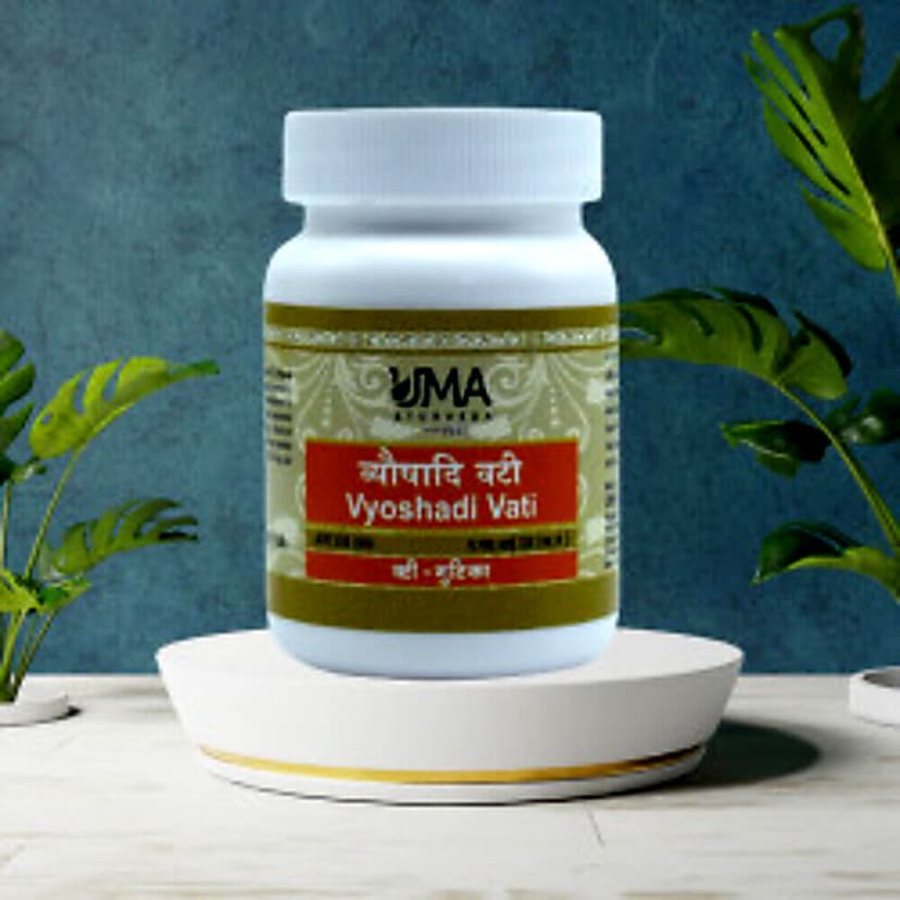Uma Ayurveda Vyoshadi Vati Tablets