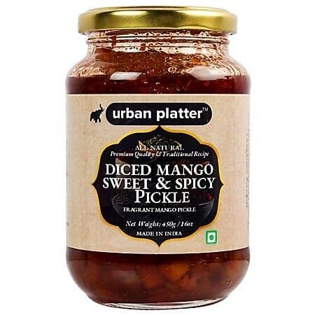 Urban Platter Diced Mango Sweet & Spicy Pickle