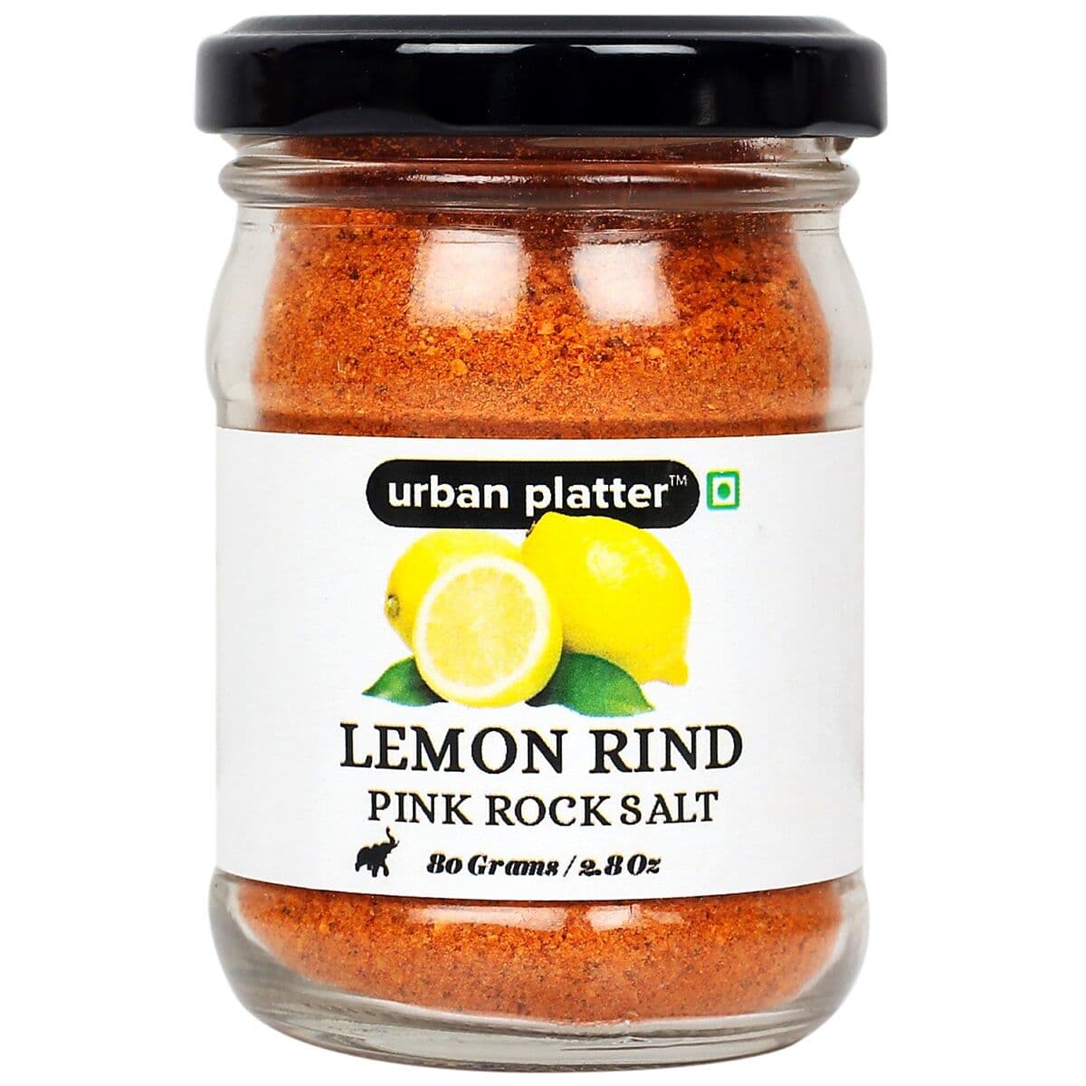 Urban Platter Lemon Rind Pink Rock Salt