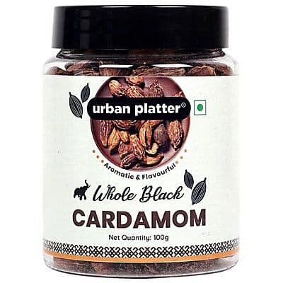 Urban Platter Whole Black Cardamom 