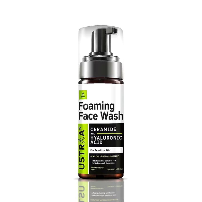 Ustraa Foaming Face Wash For Sensitive Skin