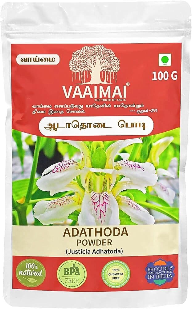Vaaimai Adathoda Powder