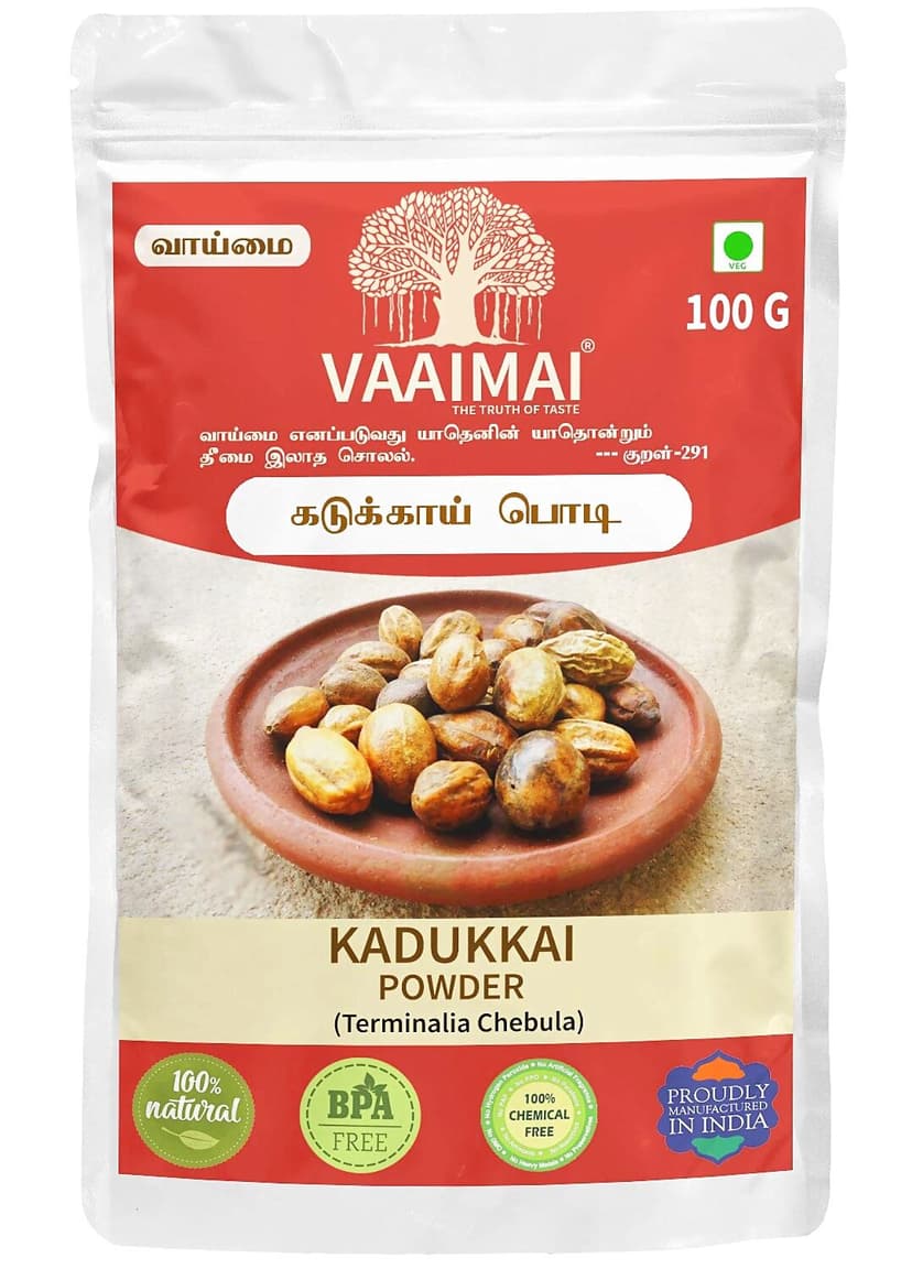 Vaaimai Kadukkai Powder - Haritaki