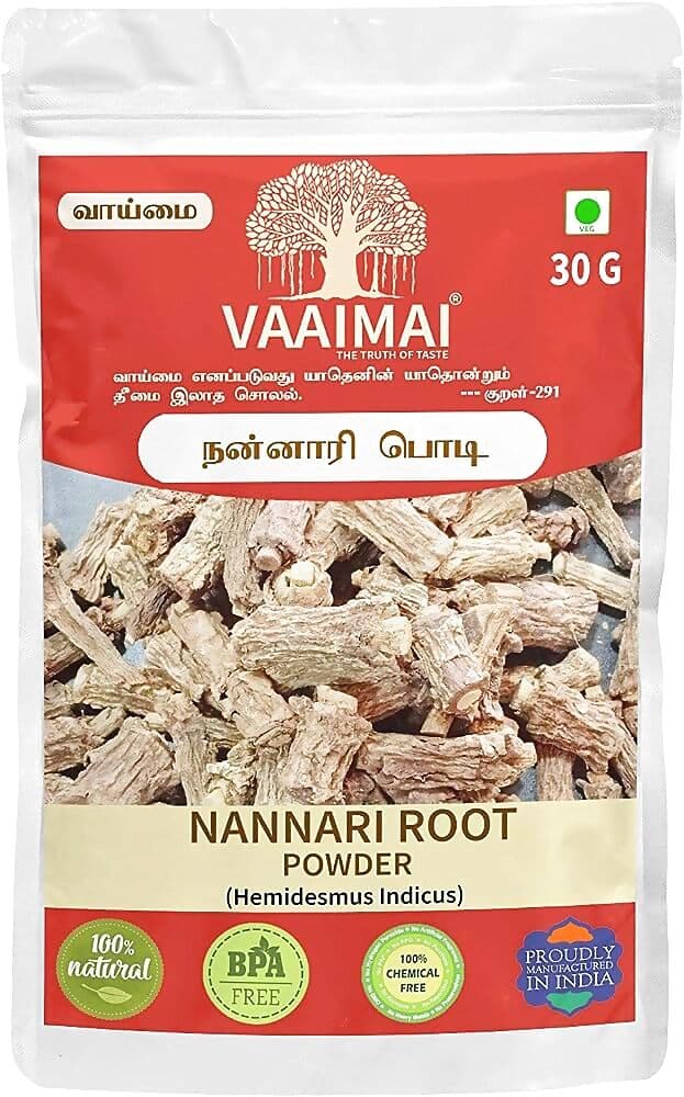 Vaaimai Nannari Root Powder