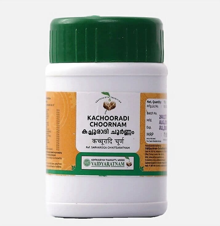 Vaidyaratnam Kachooradi Choornam