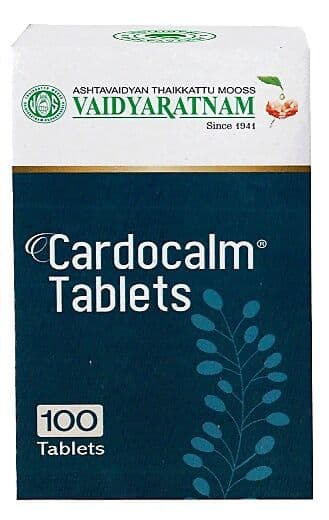 Vaidyaratnam Oushadhasala Cardocalm Tablet