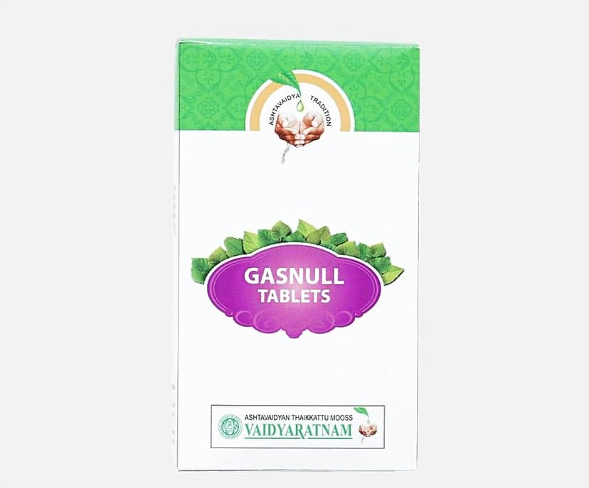 Vaidyaratnam Oushadhasala Gasnull Tablets