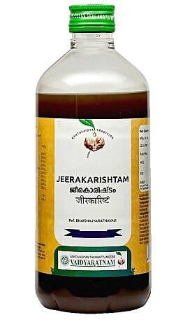 Vaidyaratnam Oushadhasala Jeerakarishtam