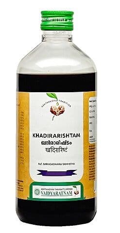 Vaidyaratnam Oushadhasala Khadirarishtam