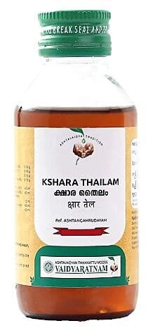 Vaidyaratnam Oushadhasala Kshara Thailam