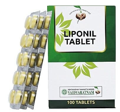 Vaidyaratnam Oushadhasala Liponil Tablets