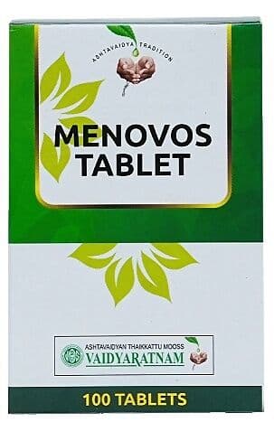 Vaidyaratnam Oushadhasala Menovos Tablets