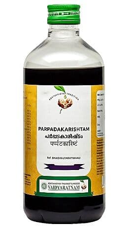 Vaidyaratnam Oushadhasala Parpadakarishtam