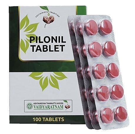 Vaidyaratnam Oushadhasala Pilonil Tablets