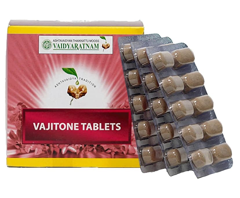 Vaidyaratnam Oushadhasala Vajitone Tablets