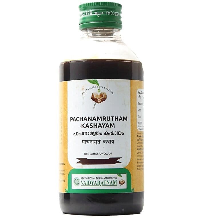 Vaidyaratnam Pachanamrutham Kashayam