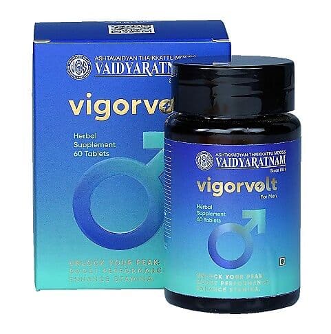 Vaidyaratnam Vigorvolt Tablet
