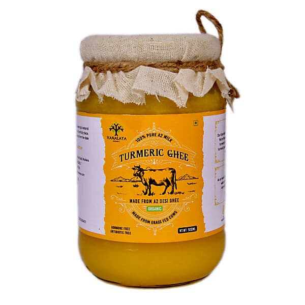 Vanalaya Turmeric Infused Desi Cow Ghee