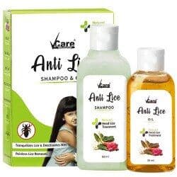 VCare Anti Lice & Nits Shampoo Combo