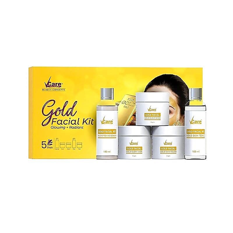 VCare Bridal Glow Gold Facial Kit
