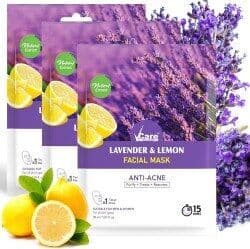 VCare Lavender & Lemon Facial Sheet Mask