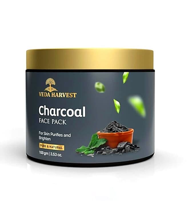 Veda Harvest Charcoal Face Pack