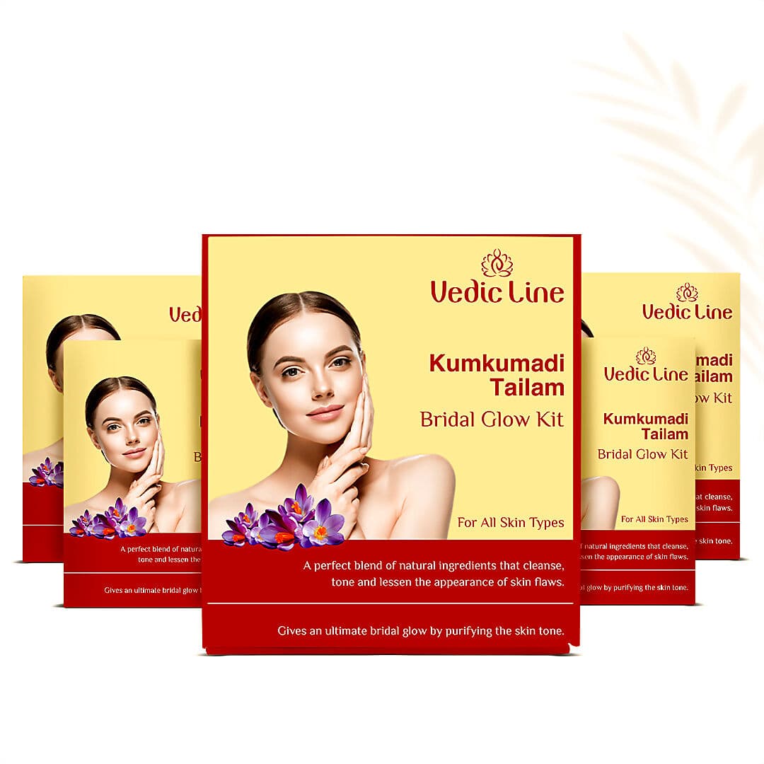 Vedicline Kumkumadi Tailam Bridal Glow Kit
