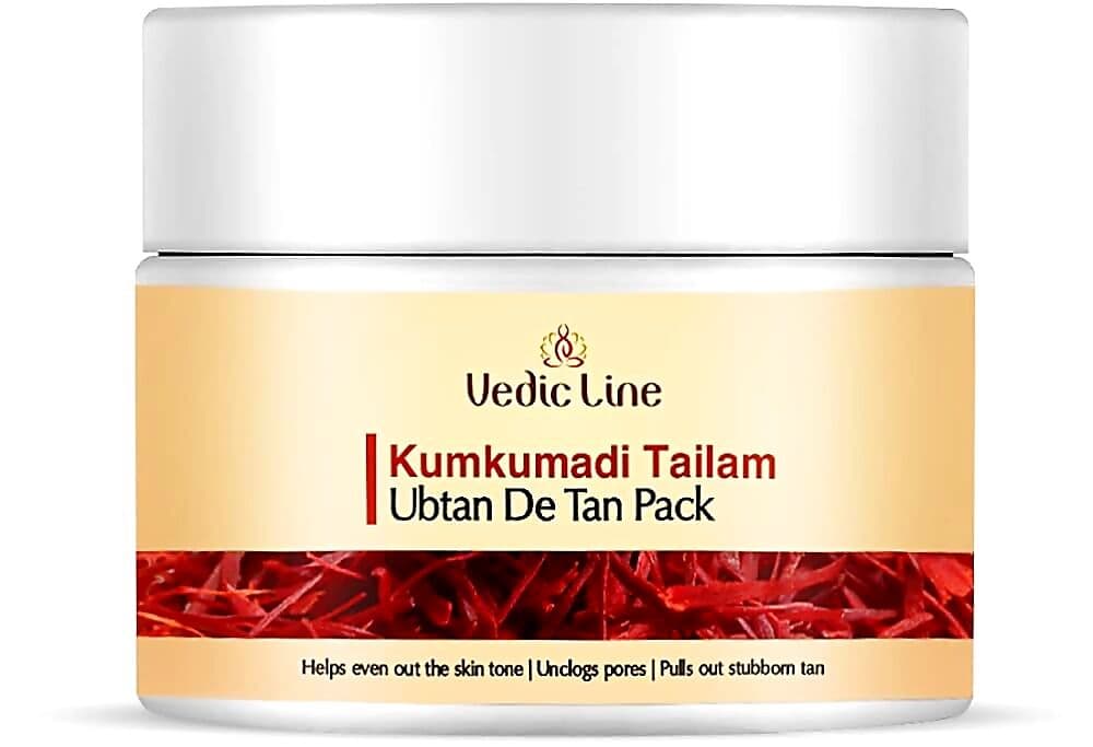 Vedicline Kumkumadi Tailam Ubtan De Tan Pack