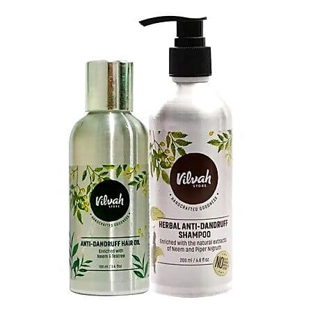 Vilvah Store Anti dandruff Combo
