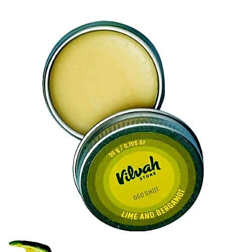 Vilvah Store Deo Shot Lime and Bergamot