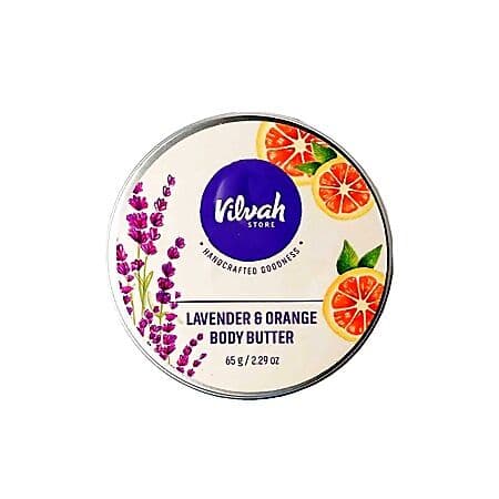 Vilvah Store Lavender and Orange Body Butter