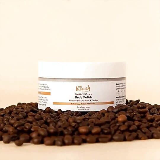 Vilvah Stores Cookie N Cream Body Polish