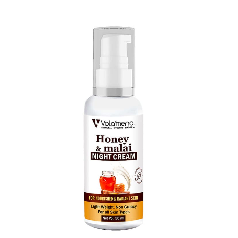 Volamen Honey Malai night cream