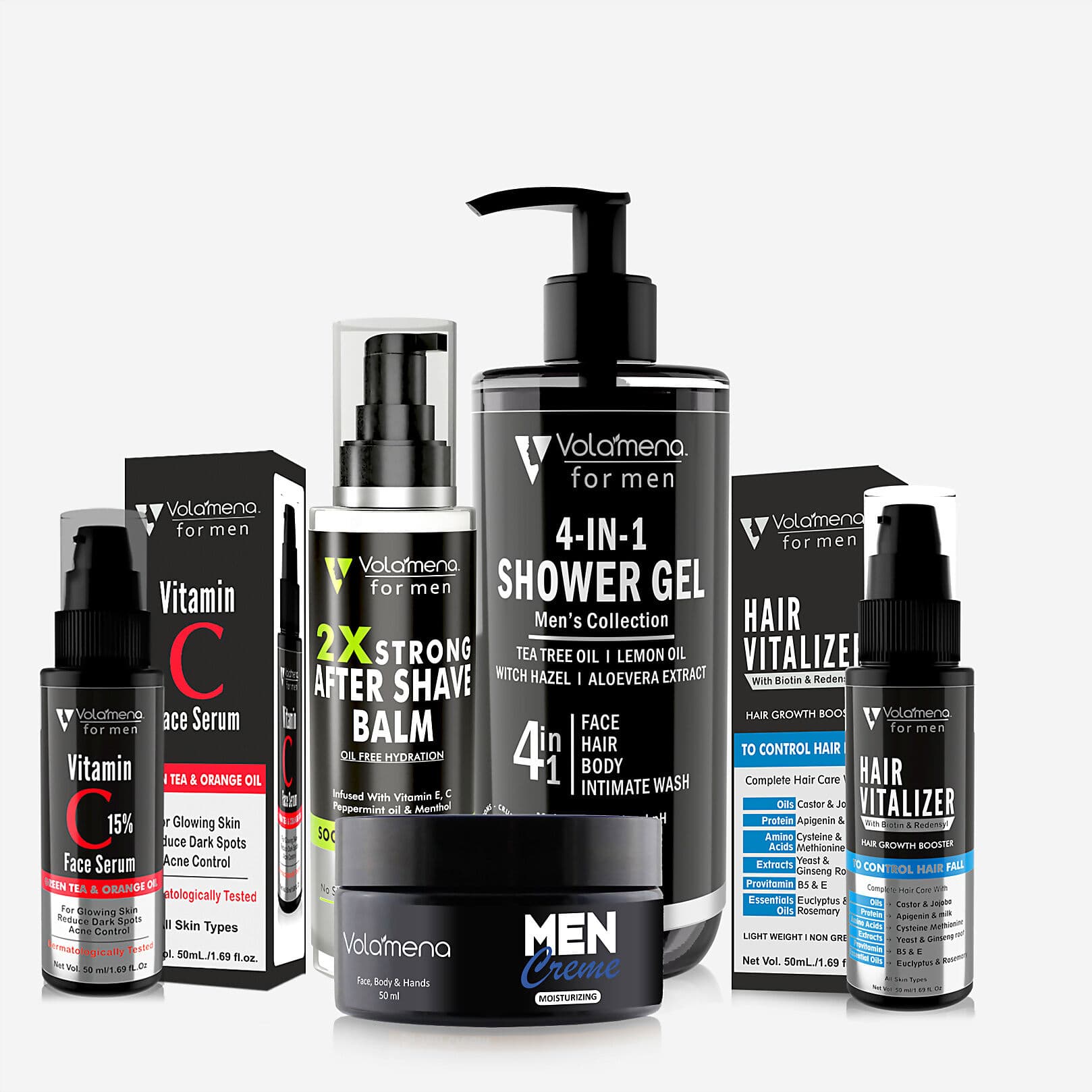 Volamena Complete Men Care Grooming Kit