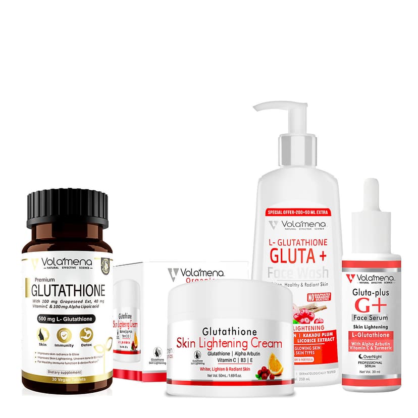  Volamena Organics Glutathione Skin Care kit