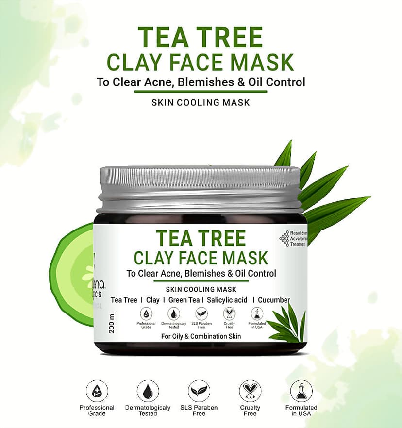 Volamena Tea Tree Clay Face Mask