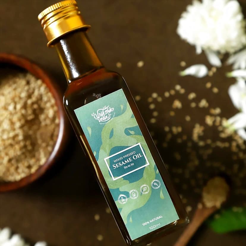 Vriksha Veda Wood Pressed Sesame Oil