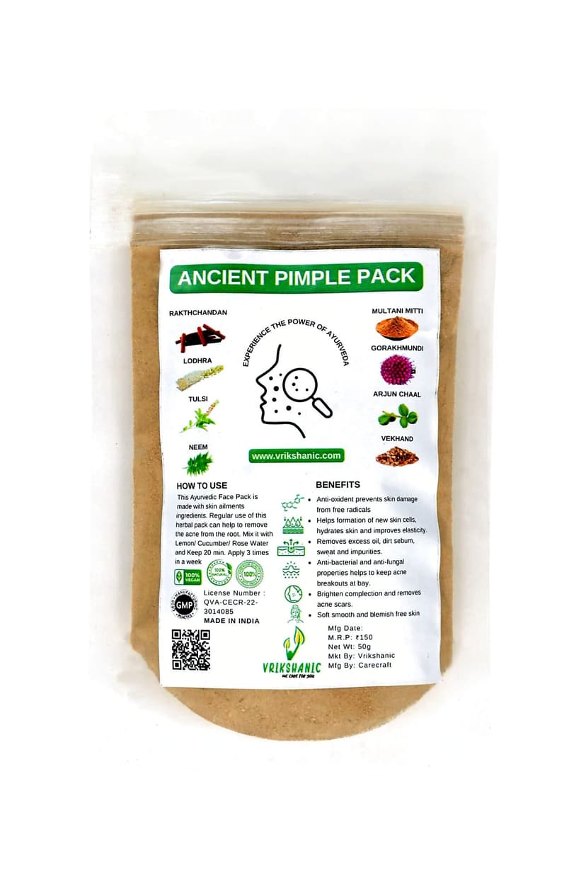 Vrikshanic Acne Pimple Pack