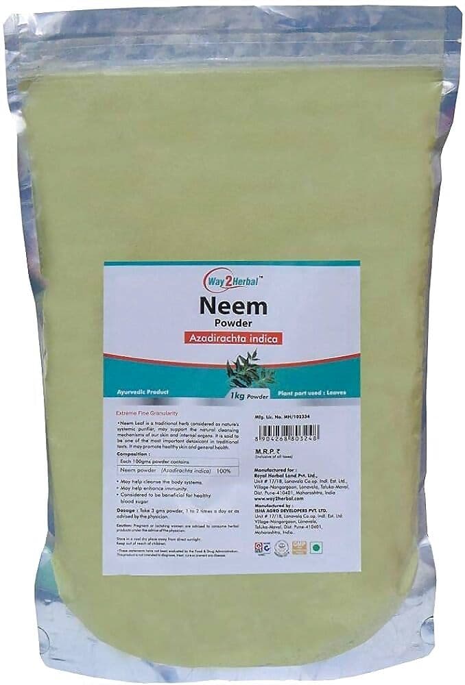 Way2Herbal Neem Leaf Powder
