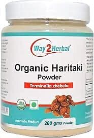Way2Herbal Organic Haritaki Powder